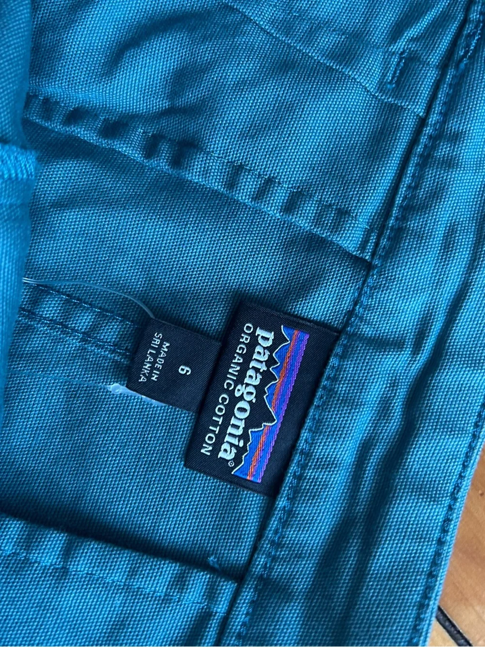 NWT Patagonia Women's Stand Up Skirt 6 Tasmanian teal
